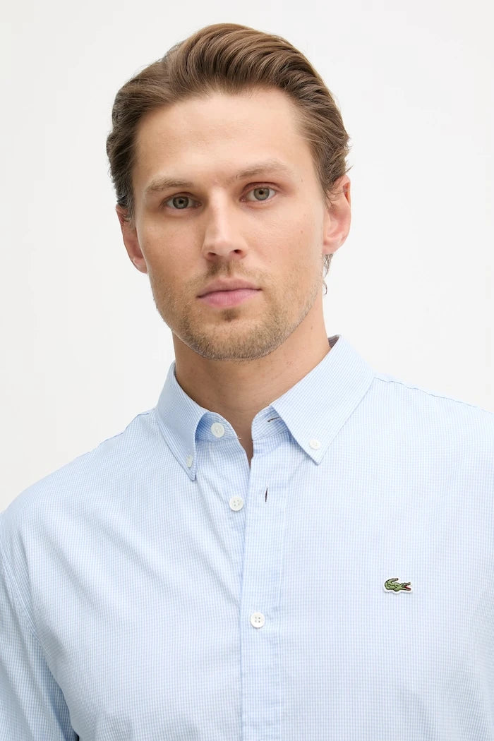 Lacoste риза мъжка от памук