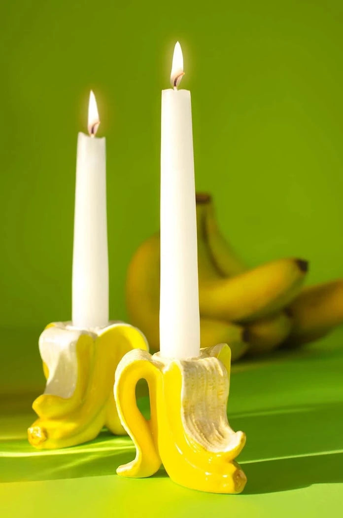 Donkey Banana Romance Şamdan Seti (2 Parça)