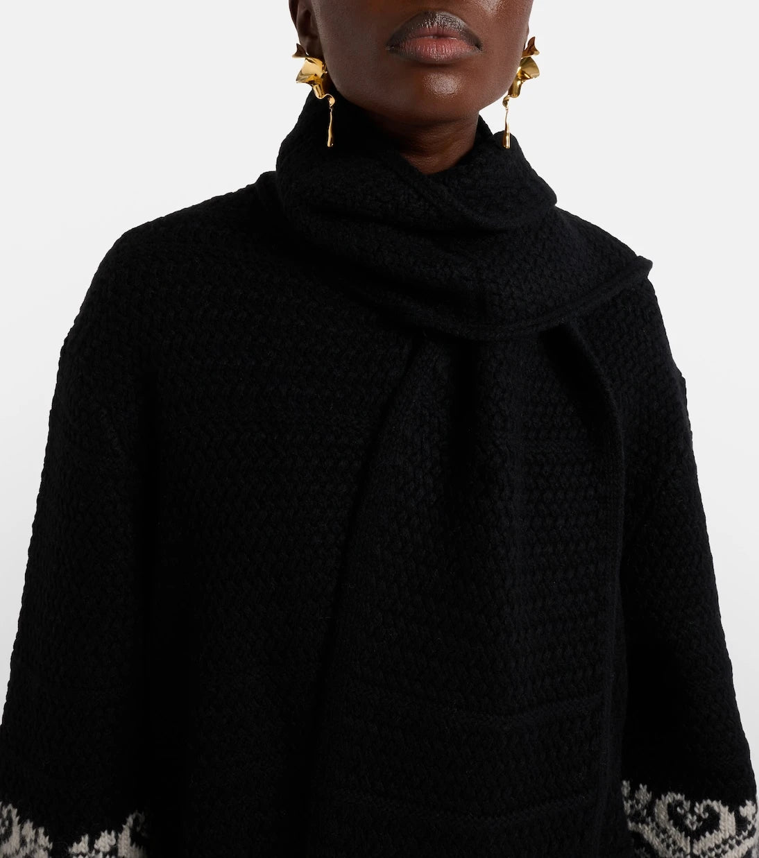 Polo Ralph Lauren - Jacquard wool-blend wrap cardigan