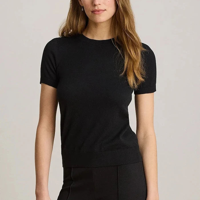 Lauren Ralph Lauren kısa kollu kadın modelli kazak