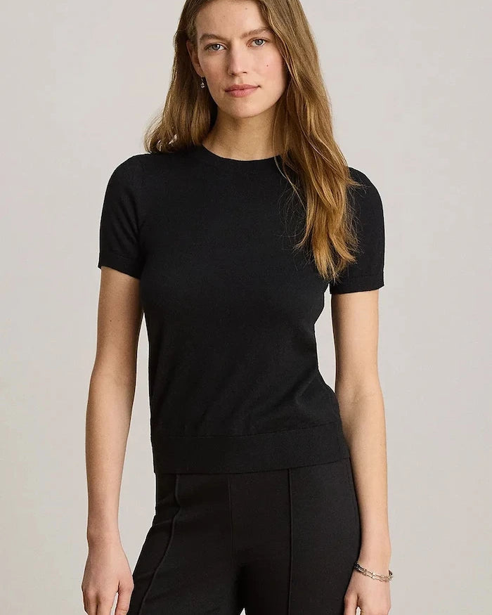 Lauren Ralph Lauren kısa kollu kadın modelli kazak