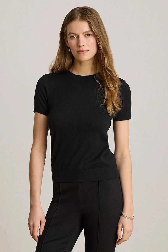 Lauren Ralph Lauren kısa kollu kadın modelli kazak