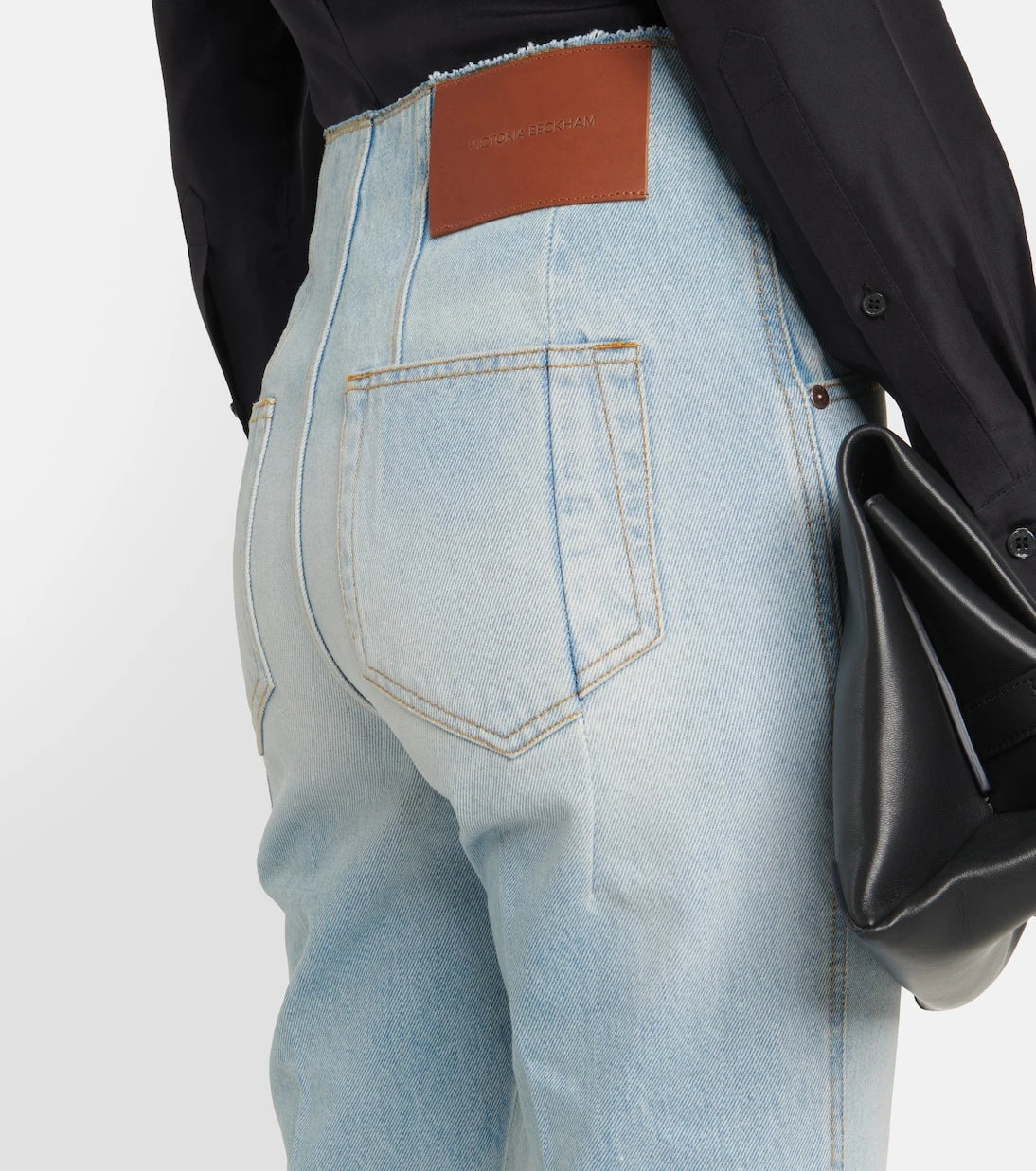 Victoria Beckham - Bleached denim jeans