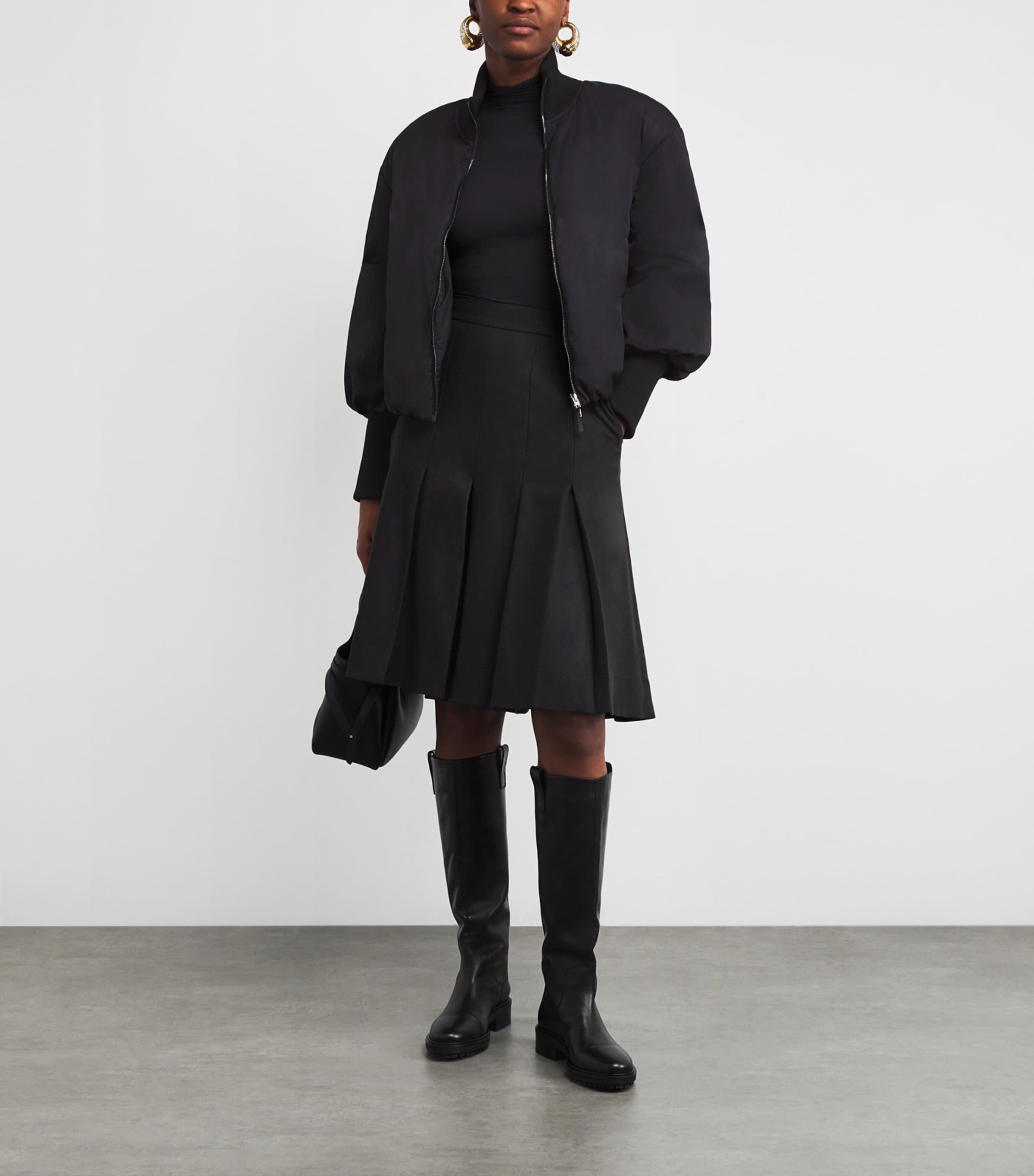 Padded Down Bart Bomber Jacket