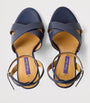 Ralph Lauren Collection Leather Cleary Heeled Sandals 95