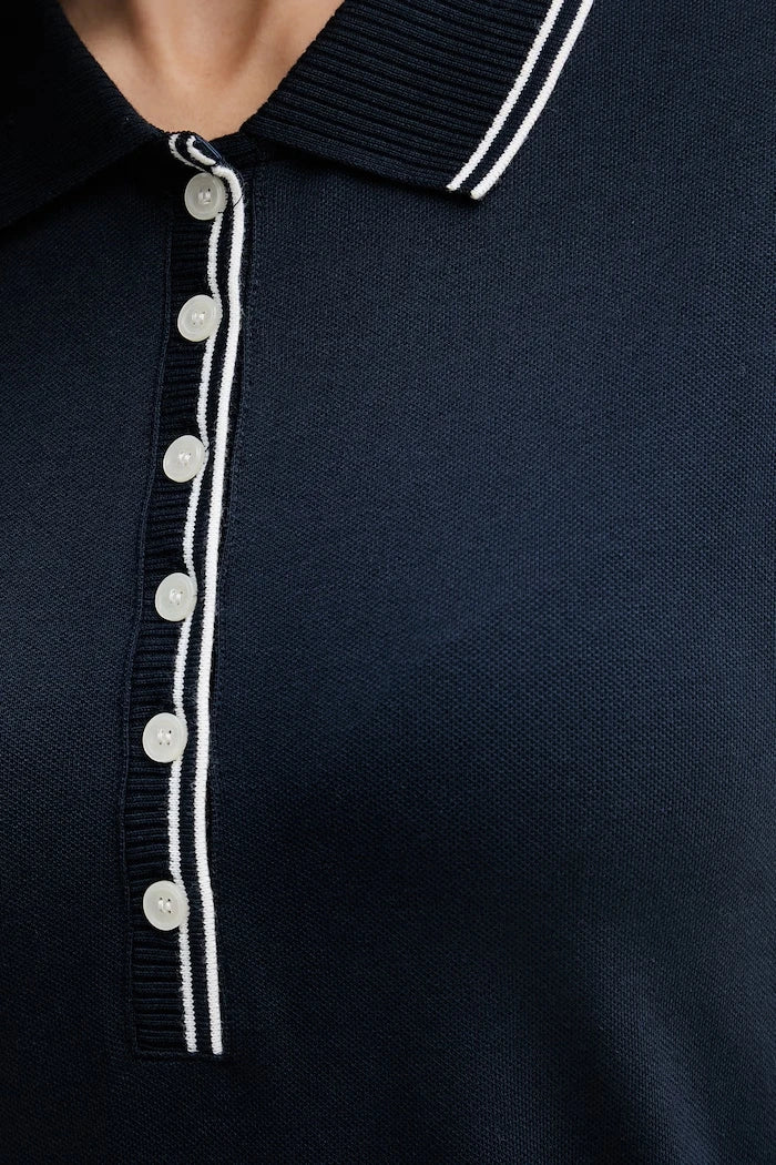 Tommy Hilfiger плисирана рокля с памук