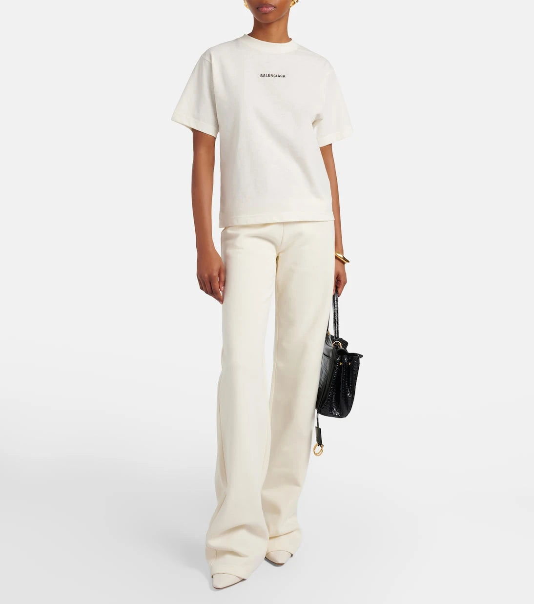 Balenciaga - Duchesse leather pumps