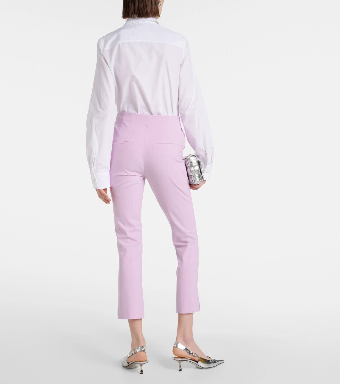 Veronica Beard - Kean cropped high-rise slim pants