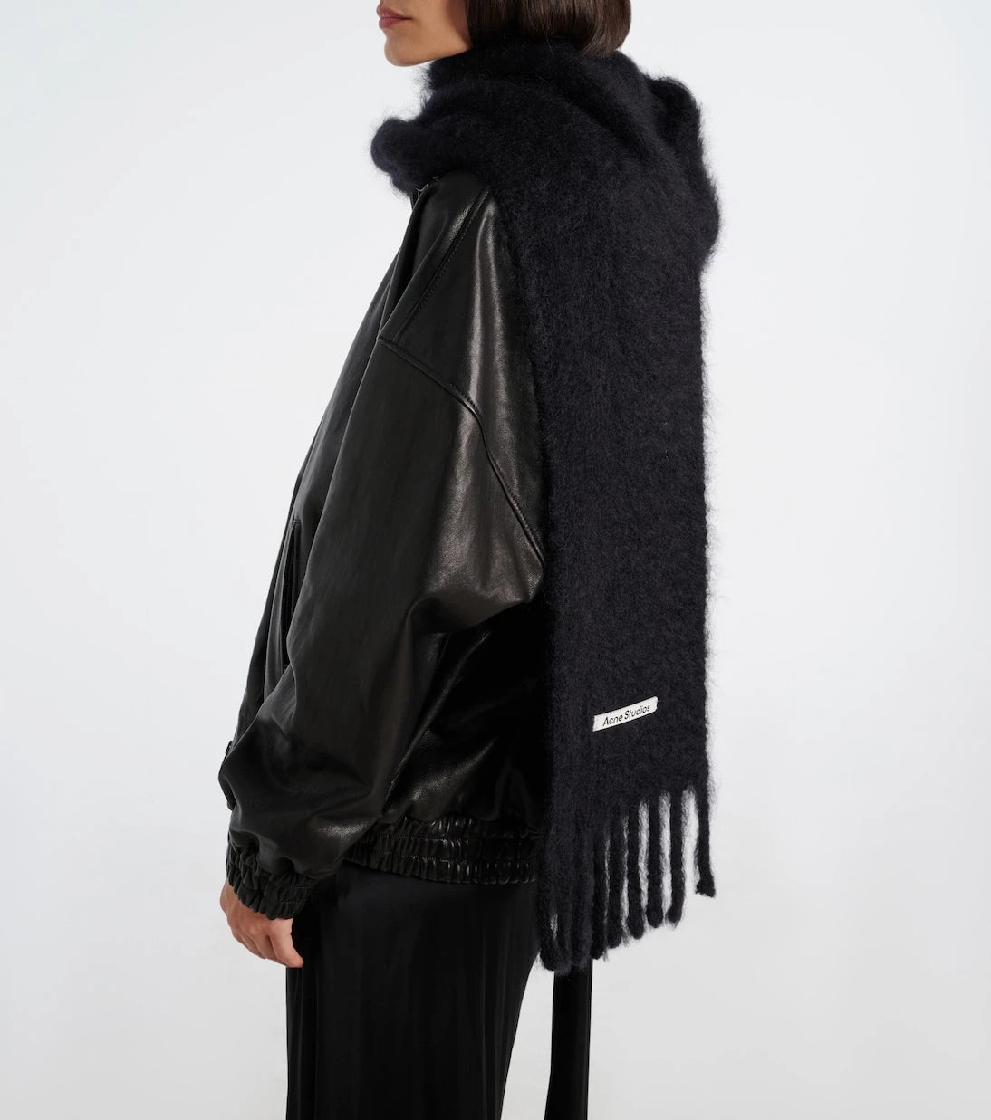 Acne Studios - Kooder hooded mohair and wool-blend scarf