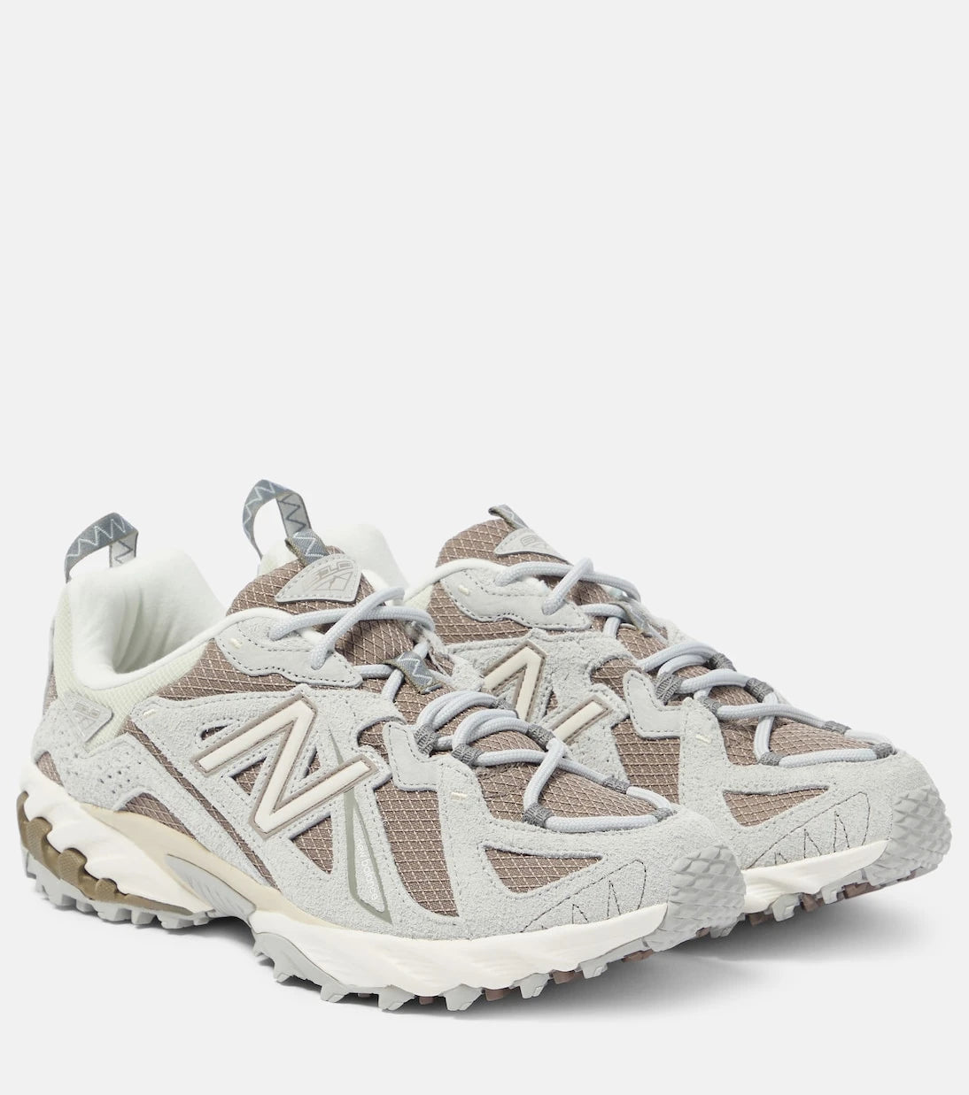 New Balance - 610V1 leather-trimmed sneakers