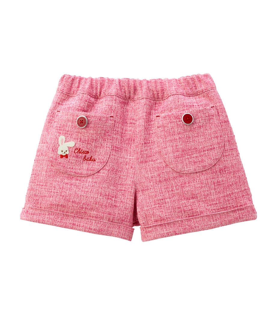 Tweed Embroidered Chieco Shorts (2-7 Years)