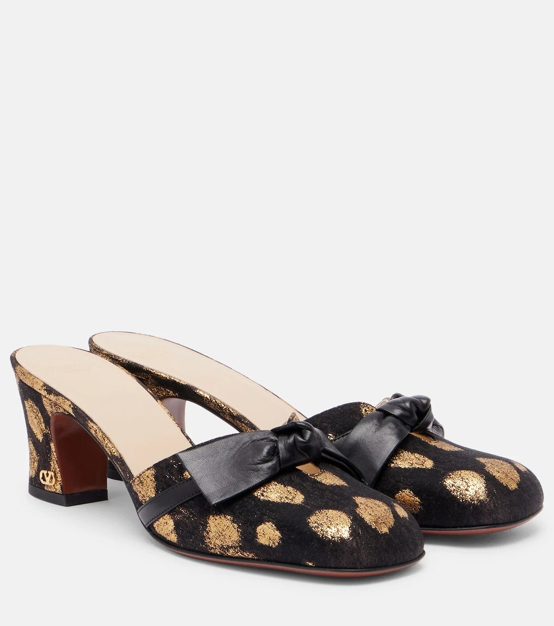 Valentino Garavani - Knotty 60 bow-detail mules