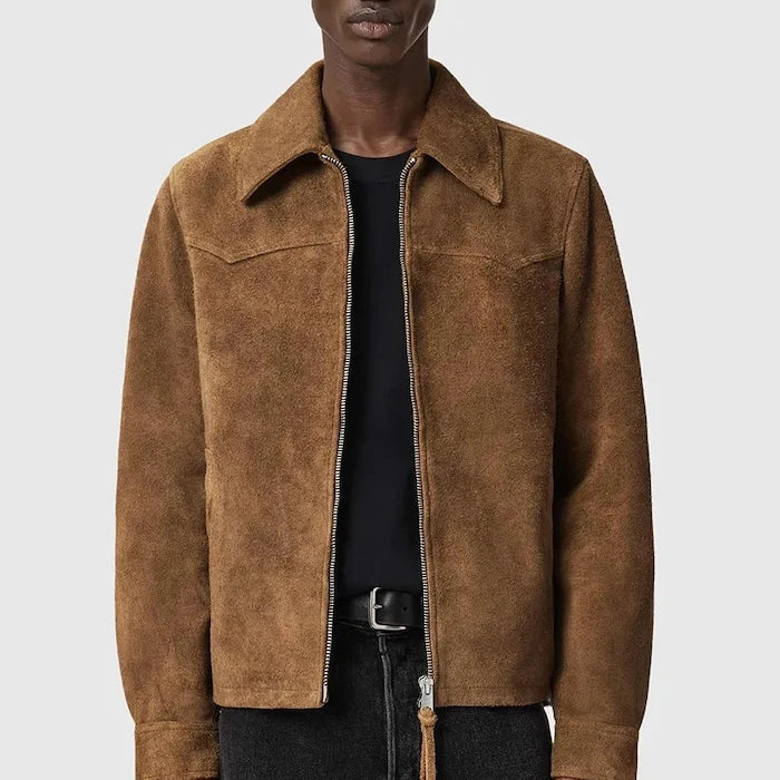 Велурено яке AllSaints DELLCOT
