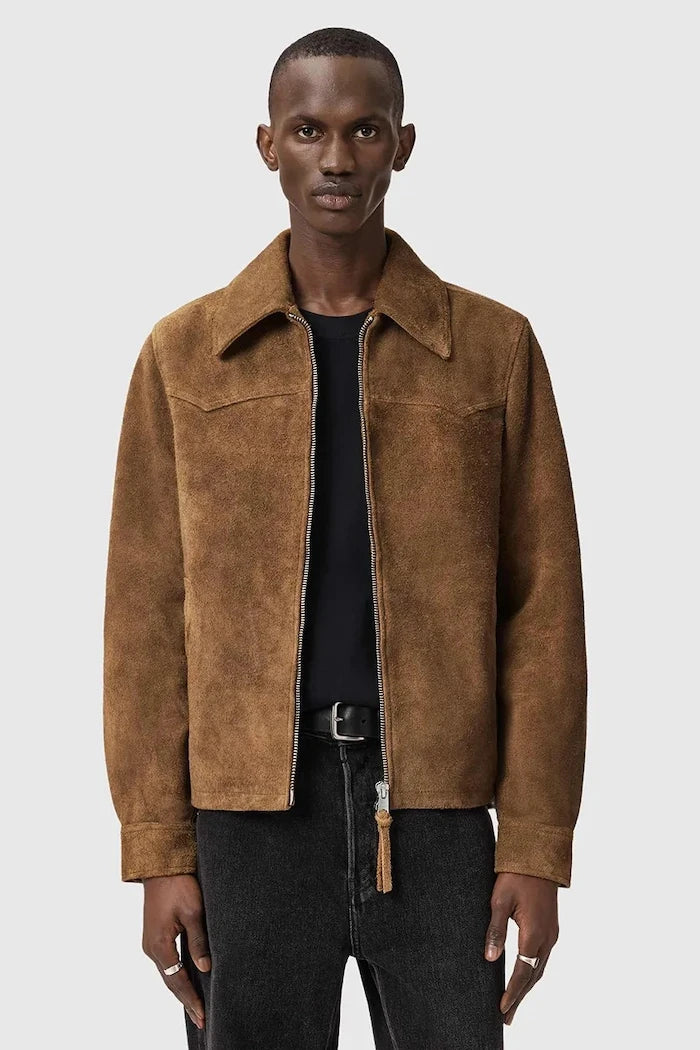 Велурено яке AllSaints DELLCOT