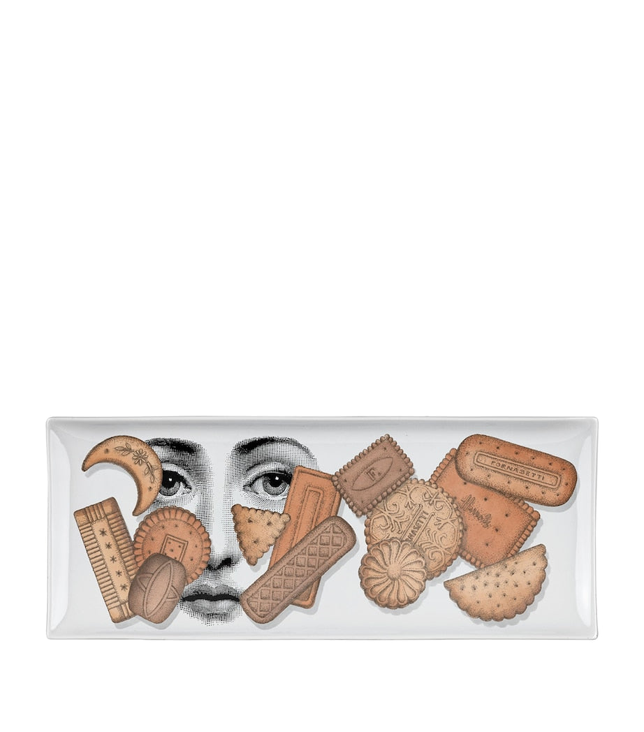 175 Anniversary Edition Porcelain Biscotti Rectangular Tray (15cm)