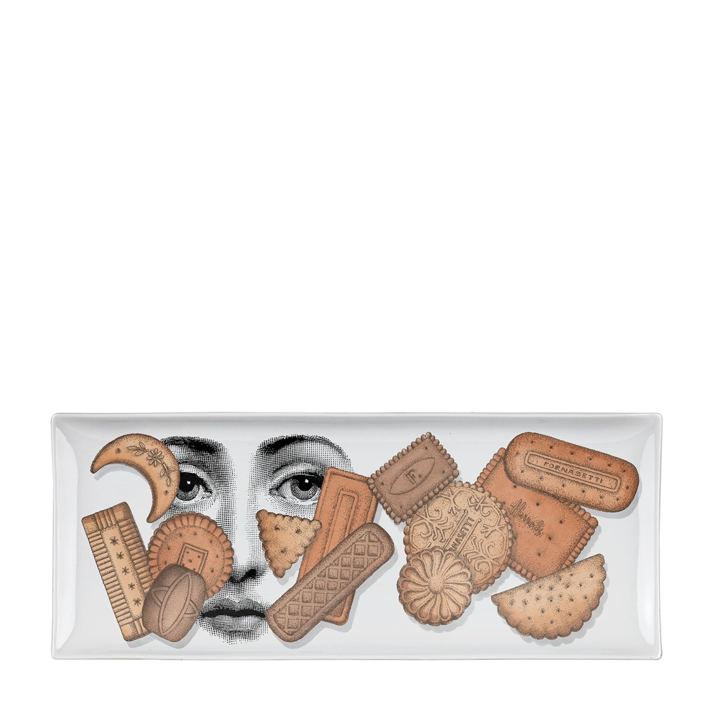 175 Anniversary Edition Porcelain Biscotti Rectangular Tray (15cm)