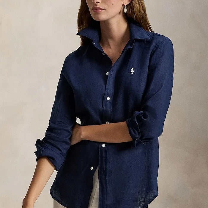 Polo Ralph Lauren Kadın Keten Gömlek