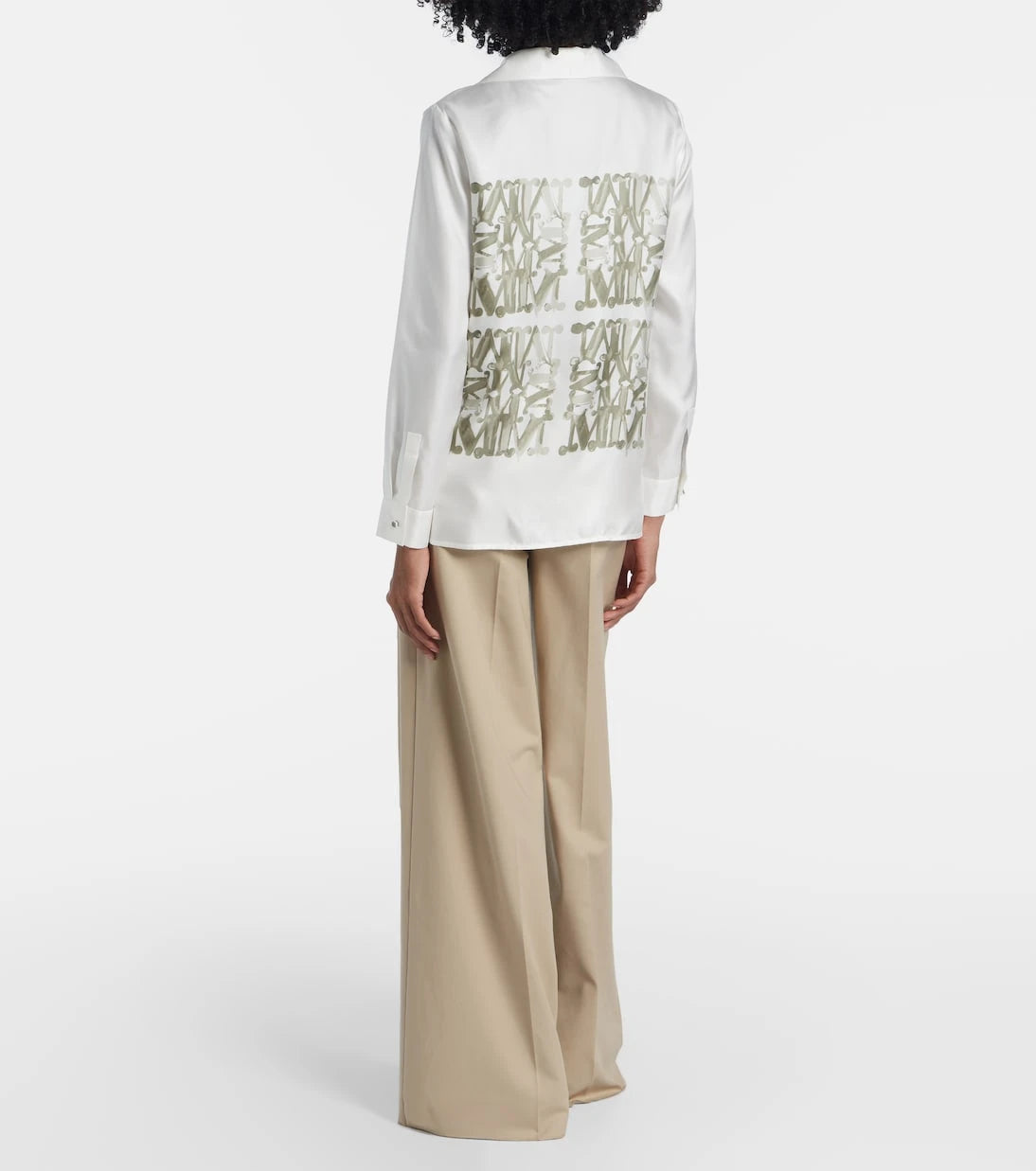 Max Mara - Printed silk shirt