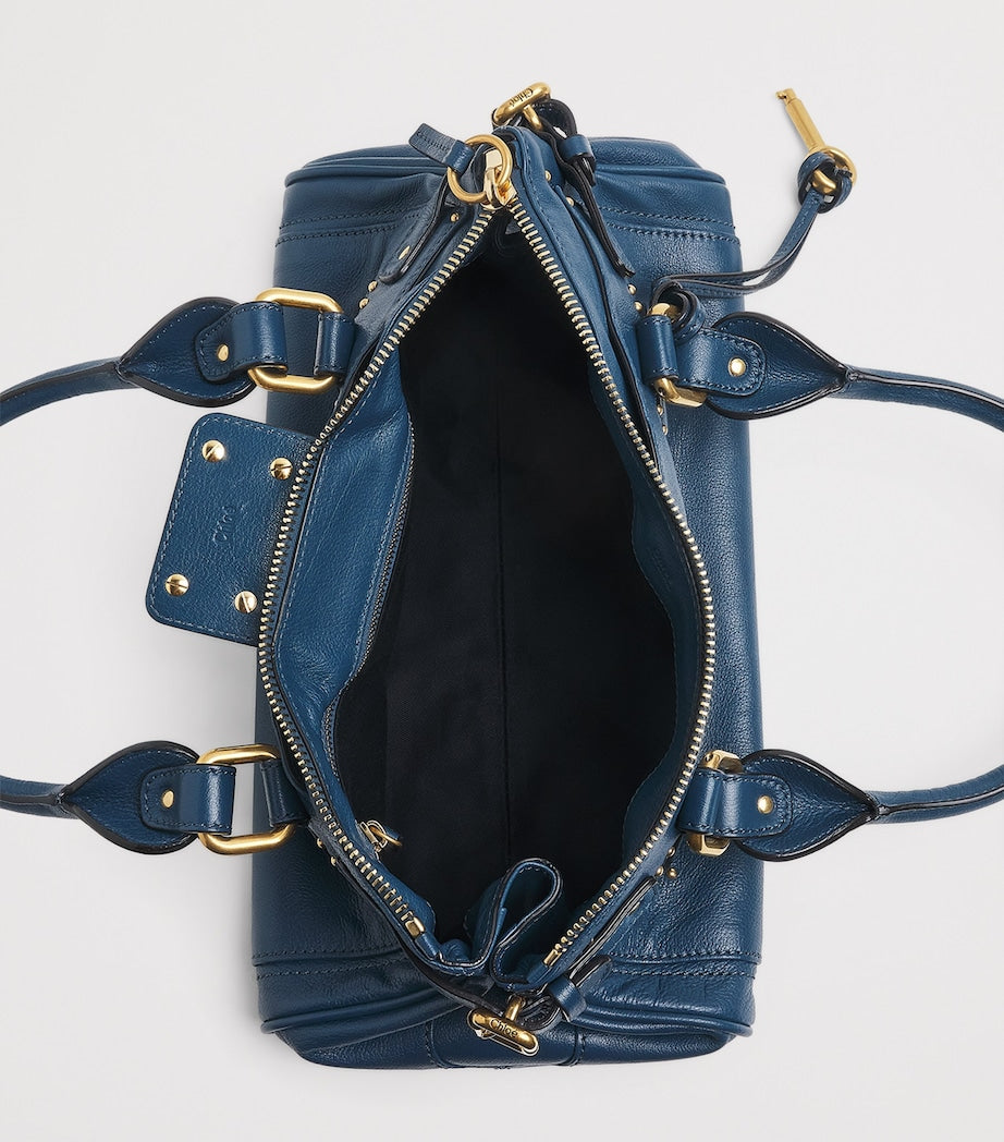 Chloé Leather Paddington Top-Handle Bag