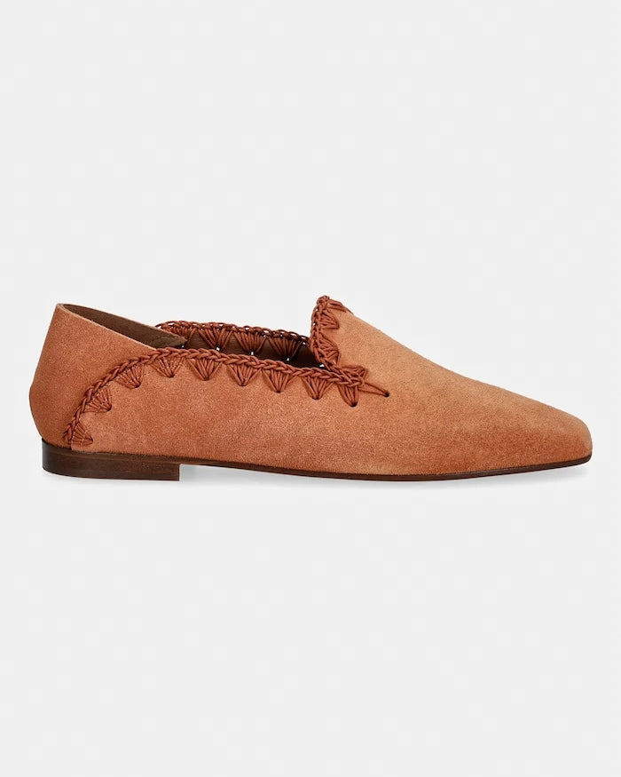 Pollini мокасини дамски от велур