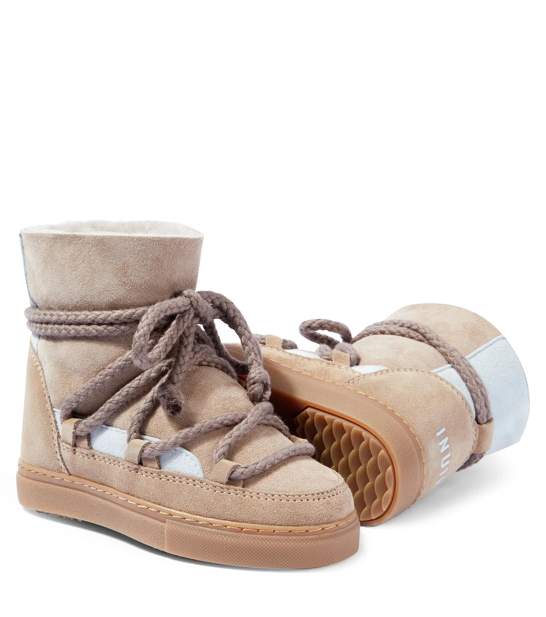 Inuikii Kids - Classic leather-trimmed ankle boots