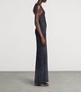 Balenciaga Black Cotton-Blend Tank Top Maxi Dress