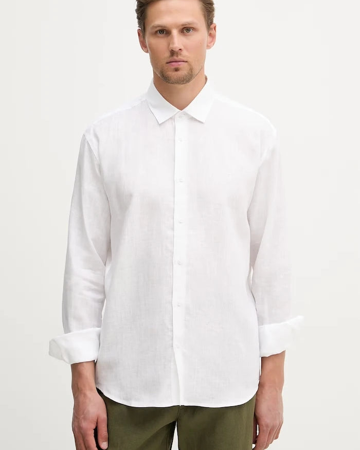 Trussardi erkek keten gömlek