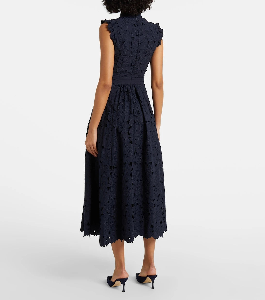 Erdem - Dantel midi elbise