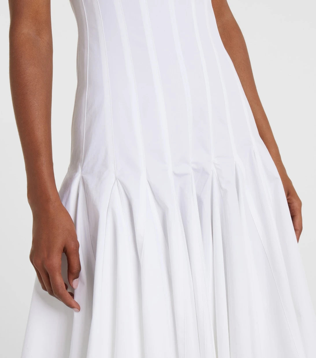 Jacquemus - Triana cotton poplin midi dress