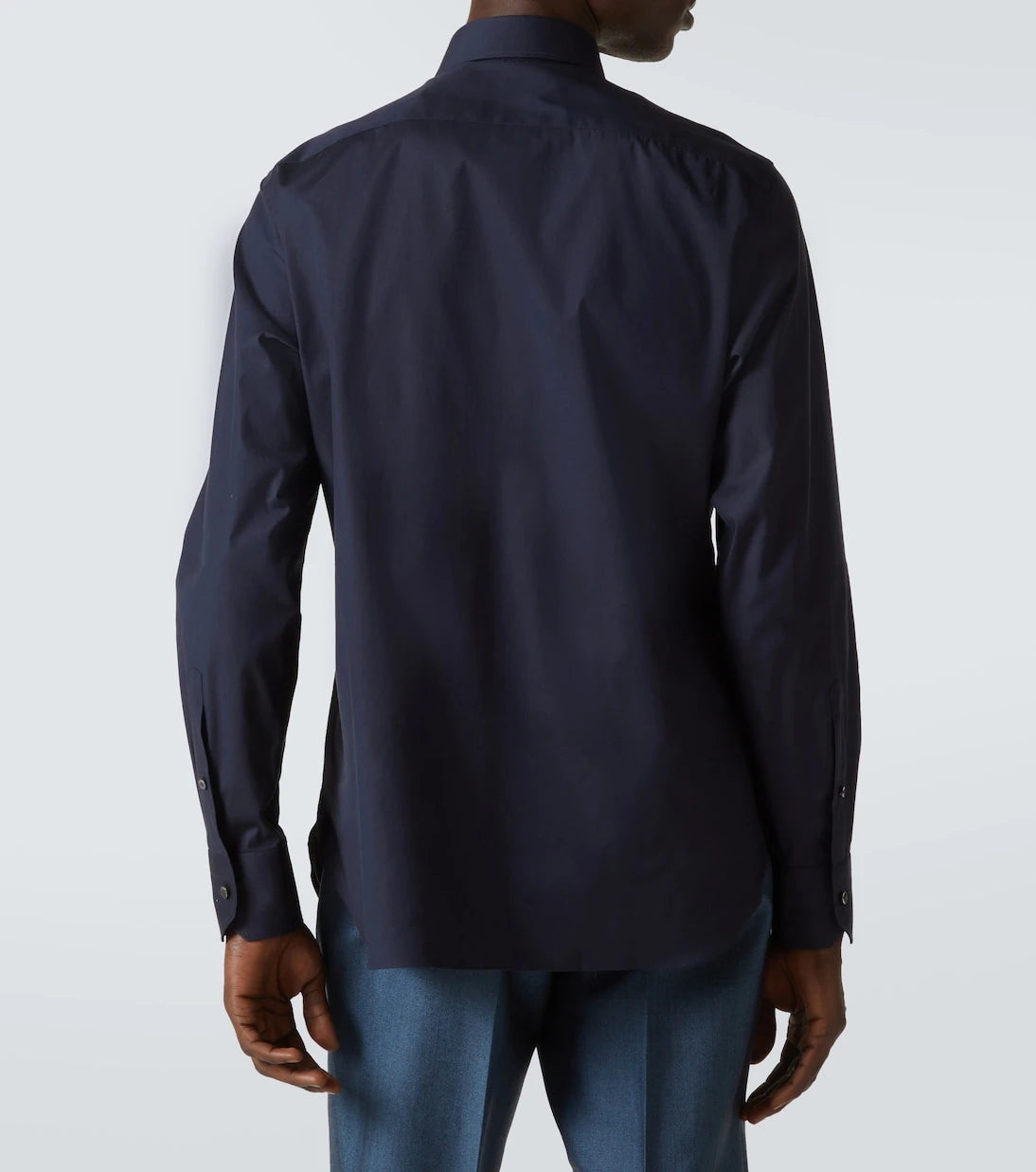 Zegna - قميص من مزيج القطن