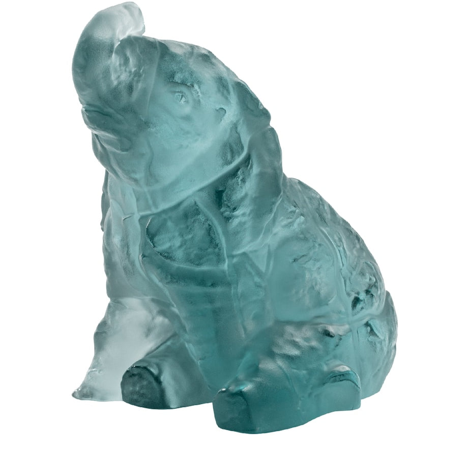 Lalique Crystal Elephant Sculpture (12.5cm)