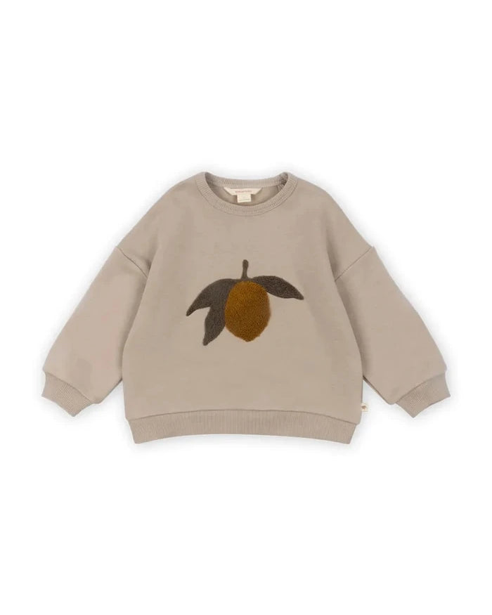 Konges Sløjd LOU TERRY SWEAT SHIRT OCS Çocuk Pamuklu Bluz
