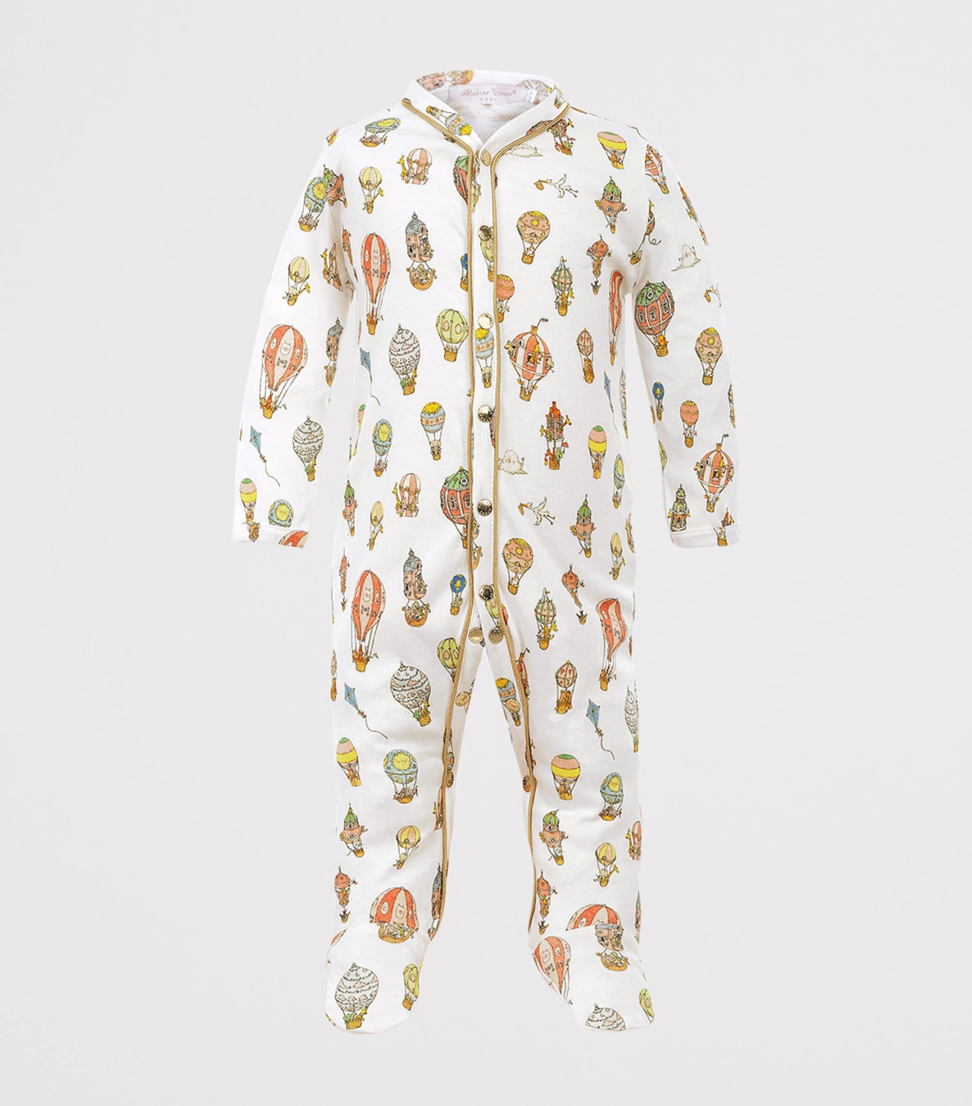 Printed Bib, Blanket and All-In-One Set (3-6 Months)