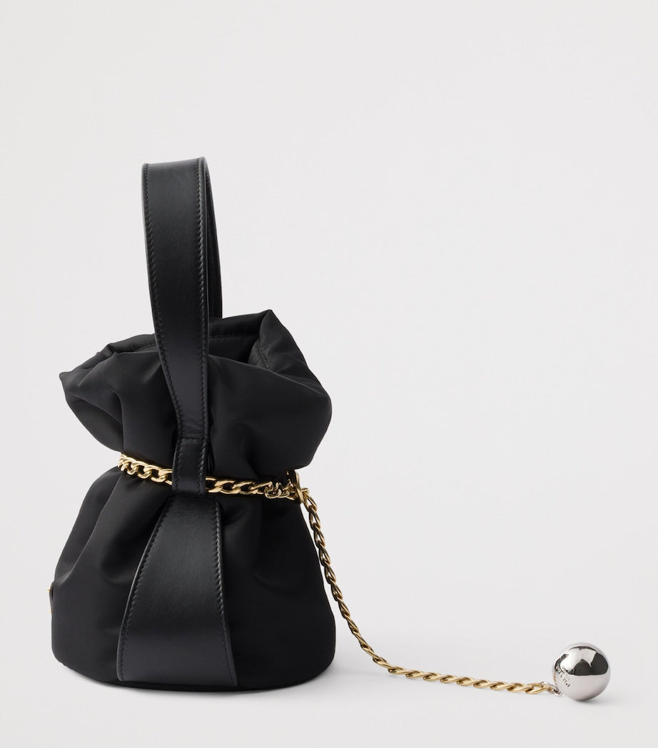 Prada Black Mini Re-Nylon Bucket Bag