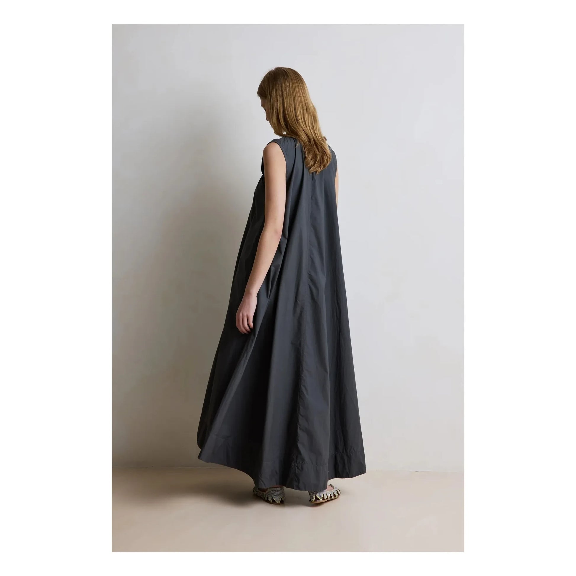 Hod - Emmanuelle Cotton dress | Carbon