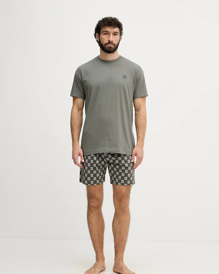HUGO erkek iki parçalı pijama AARON_SHORT SET