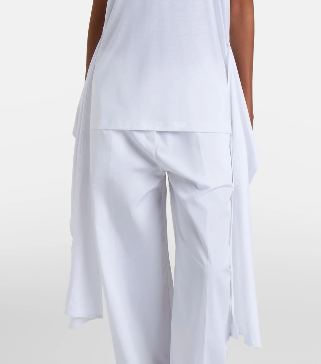 Toteme - Tie-waist jersey top