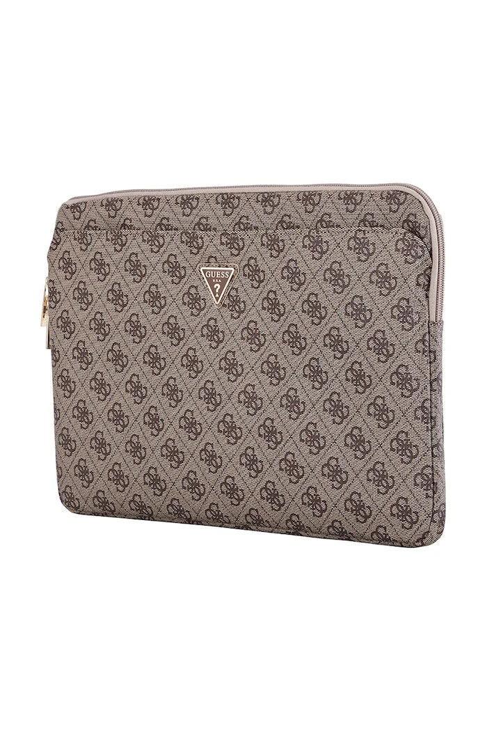 Калъф за лаптоп Guess Sleeve 14" 4G Zipper Pocket Triangle Logo