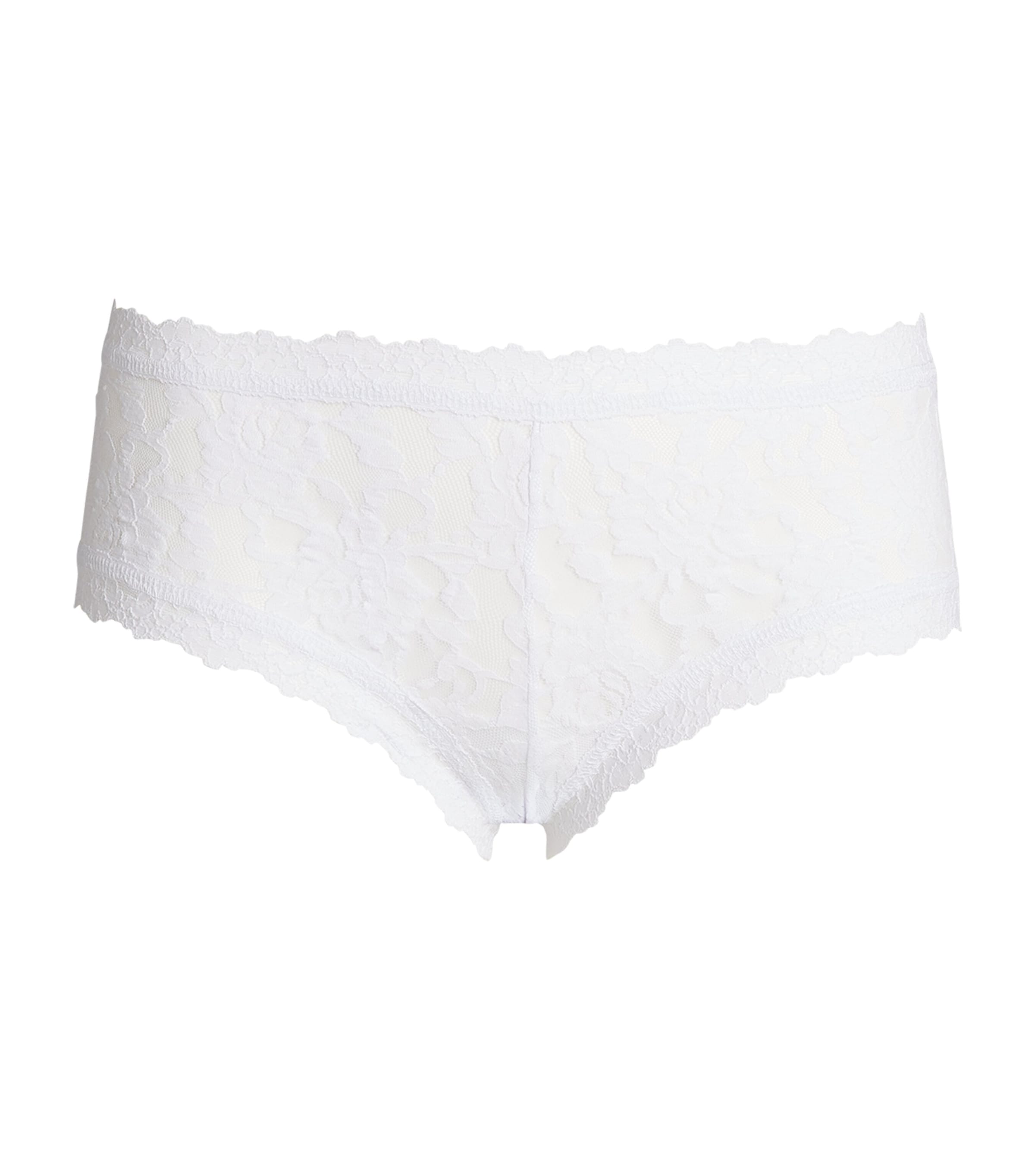 Hanky Panky White Signature Lace Boyshorts