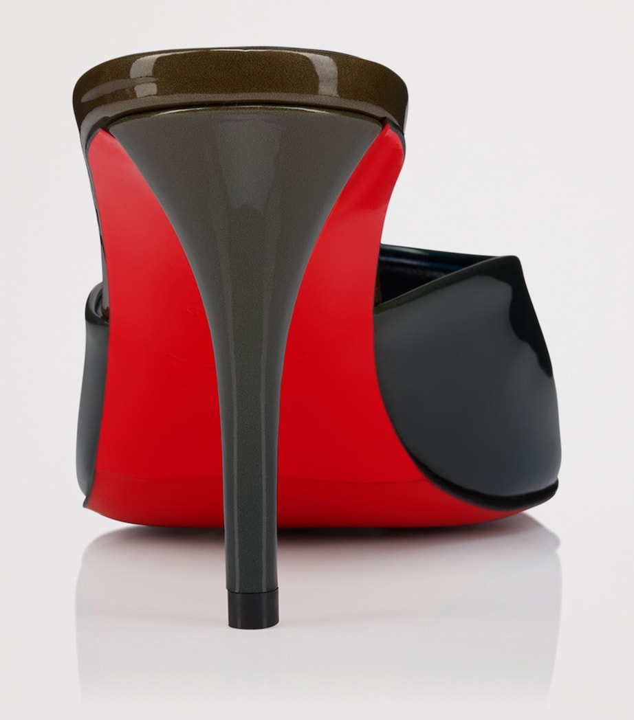 Miss Z Patent Leather Mules 80