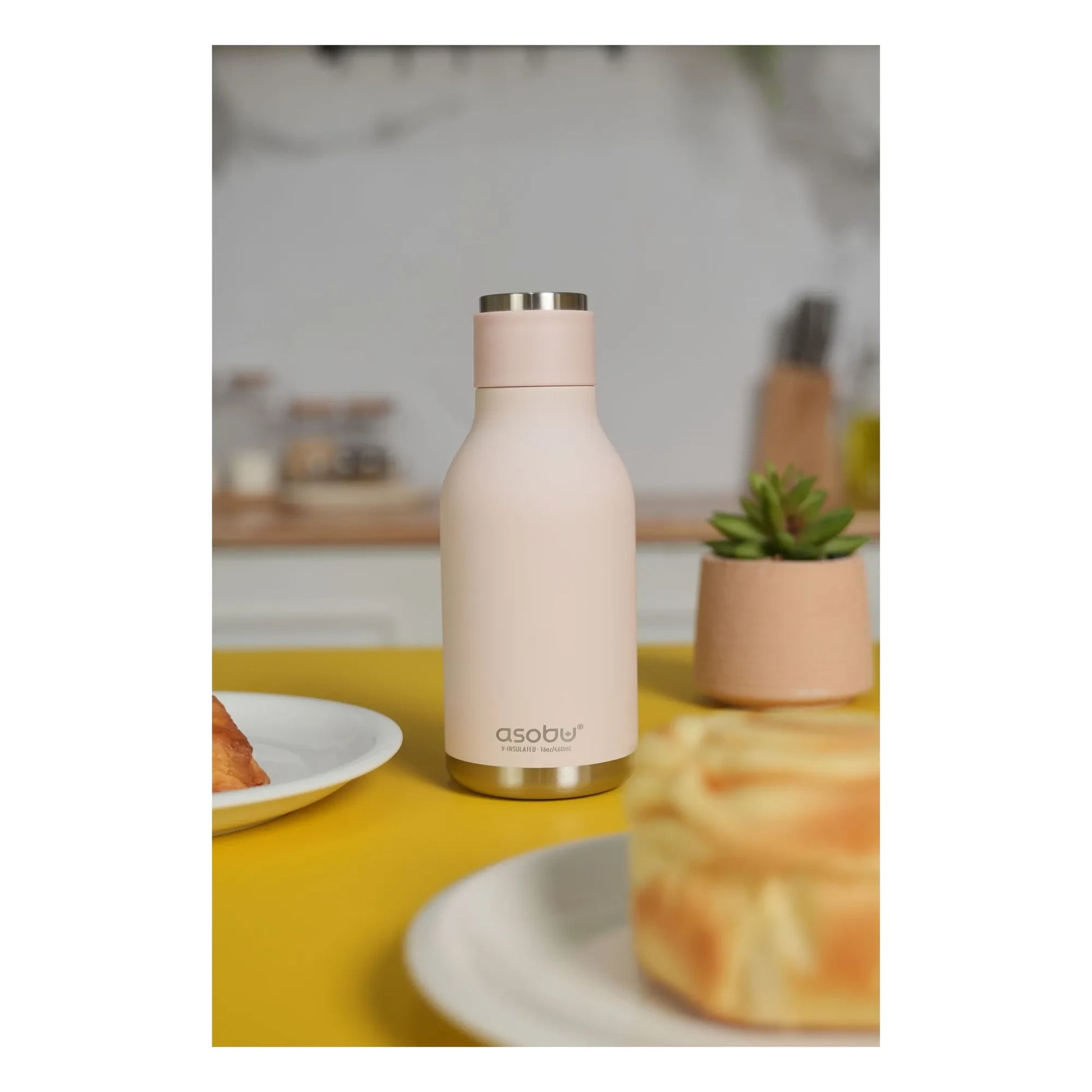Asobu - Stainless steel bottle Rabbit | Pale Pink