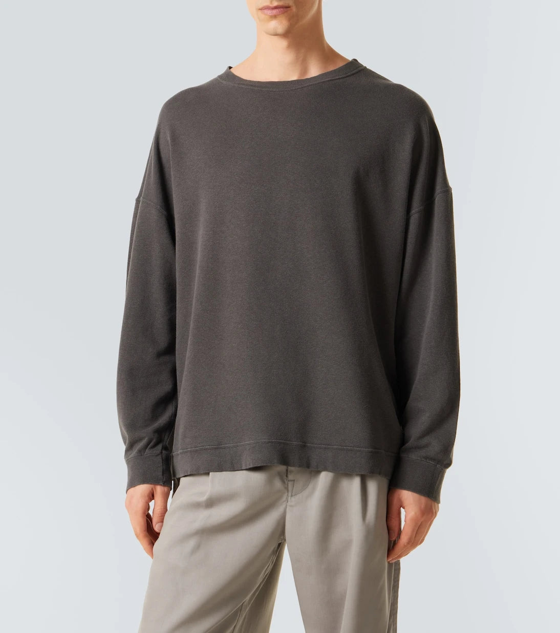 Our Legacy - Slack cotton and linen-blend sweatshirt