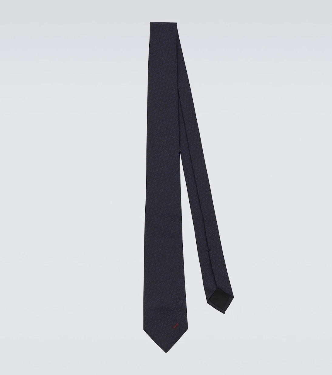 Gucci - Horsebit silk jacquard tie