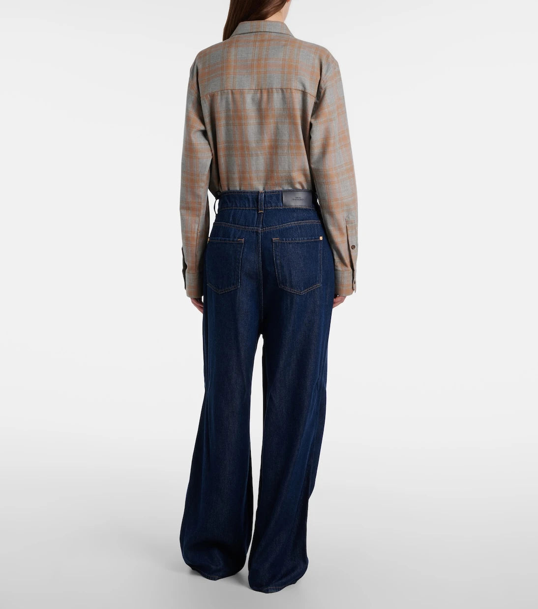 7 For All Mankind - Denim Lustre wide-leg jeans