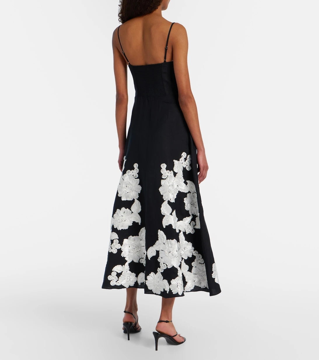 Simkhai - Annabella linen-blend midi dress