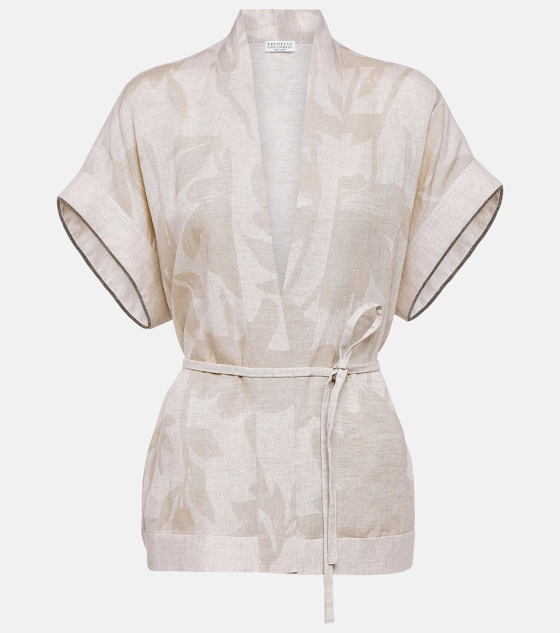Brunello Cucinelli - Linen top