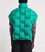 Raxxy Green 3D Down-Filled Puffer Gilet