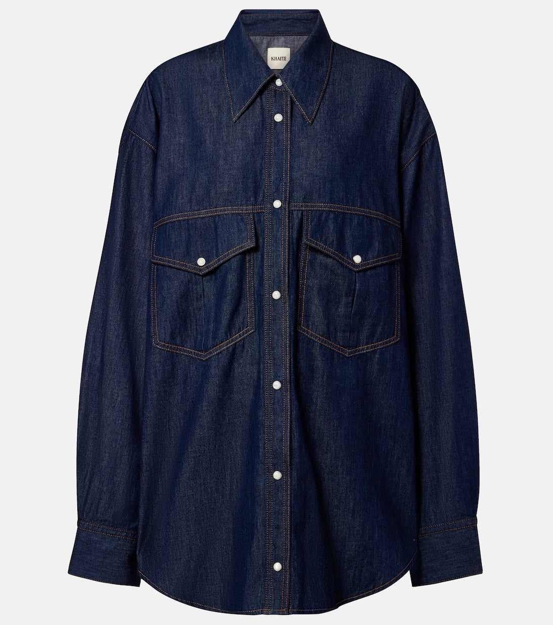 Khaite - Christensen oversized denim shirt