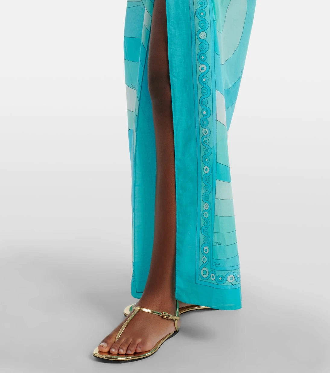 Pucci - Iride cotton beach cover-up