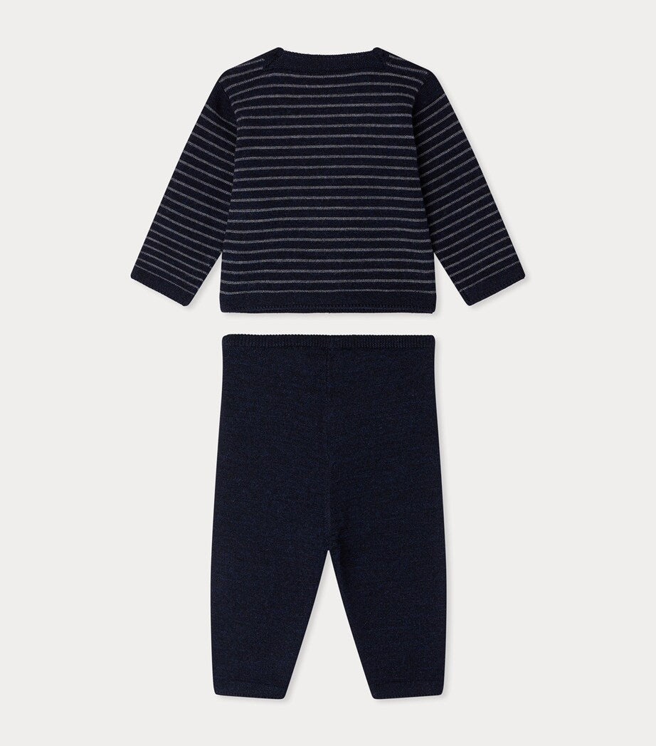 Wool Top and Trousers Set (1-18 Months)